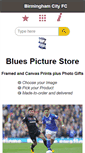 Mobile Screenshot of bluespicturestore.co.uk