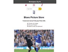 Tablet Screenshot of bluespicturestore.co.uk